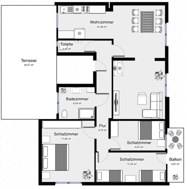 Ferienwohnung Auszeit Zwiefalten Exterior foto
